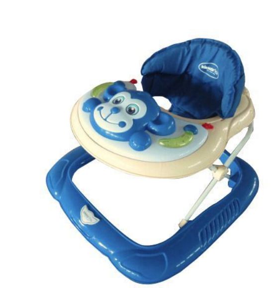 Снимка на Проходилка Monkey Dark Blue-Евро база-Kikka Boo 
