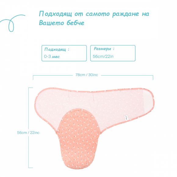Снимка на Антистрес завивка за новородено