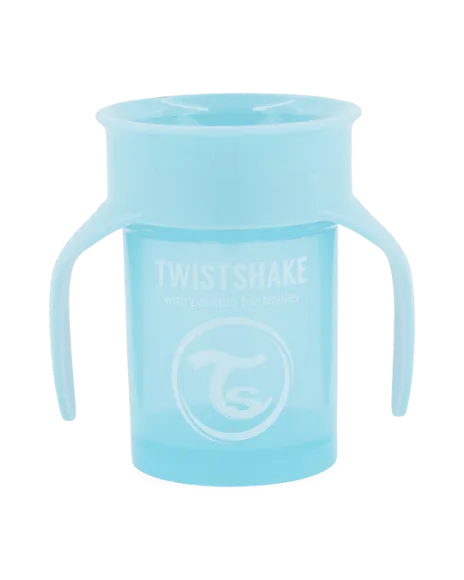 Снимка на 360° чаша Twistshake 6+ м Pastel Blue
