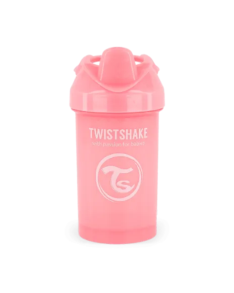 Снимка на Чаша за прохождащи Twistshake 300 мл 8+ м Pastel Pink