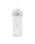Снимка на Чаша със сламка Twistshake 360 мл 6+ м White