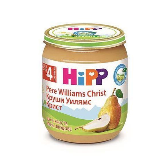 Снимка на HIPP Круши с пълнозърнести култури 4723, каша, 190гр.