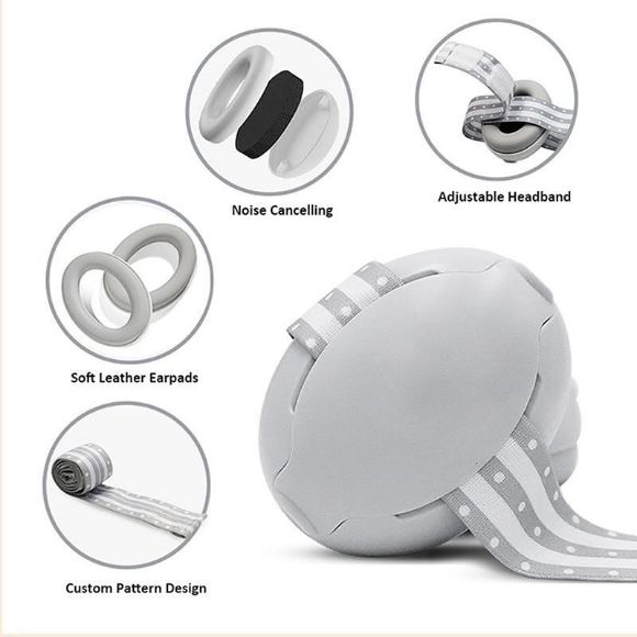 Снимка на Антифон за бебе сив