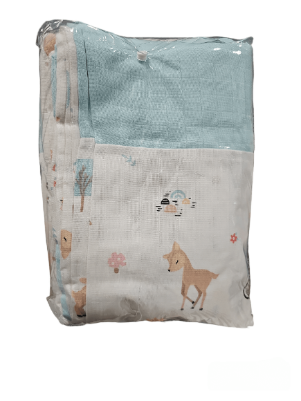 Снимка на Бебешки муселинов спален комплект 60/120 см. и 70/140 см.