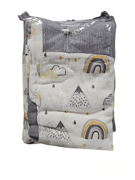 Снимка на Бебешки муселинов спален комплект 60/120 см. и 70/140 см.