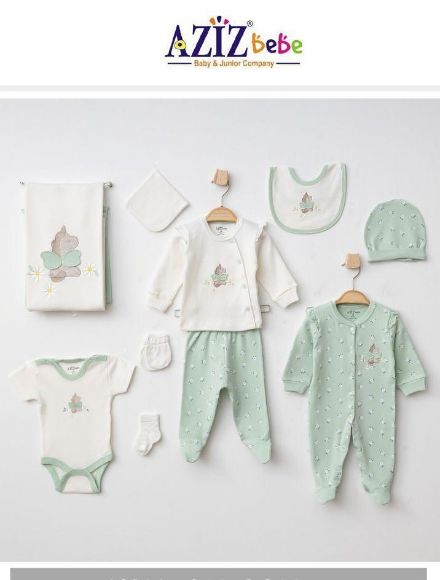 Снимка на Aziz bebe 10314 Комплект за изписване от 10 части