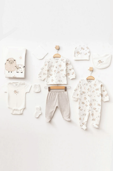 Снимка на Aziz bebe 10327 Комплект за изписване от 10 части