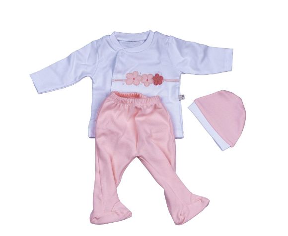 Снимка на Комплект за изписване от 10 части розово цвете