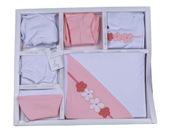 Снимка на Комплект за изписване от 10 части розово цвете