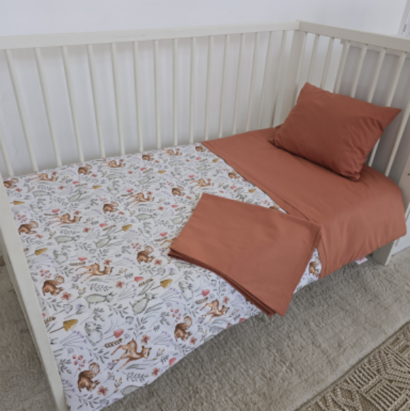 Снимка на Бебешки спален комплект от 3 части 60/120 см.