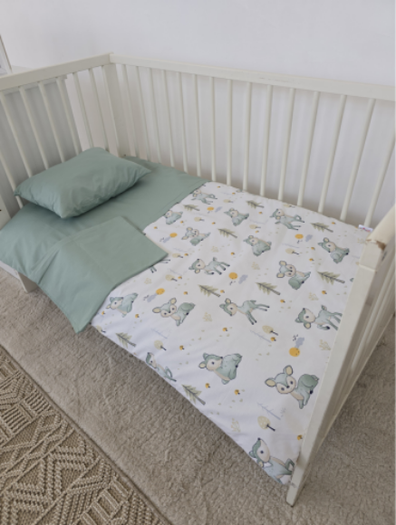 Снимка на Бебешки спален комплект от 3 части 60/120 см.