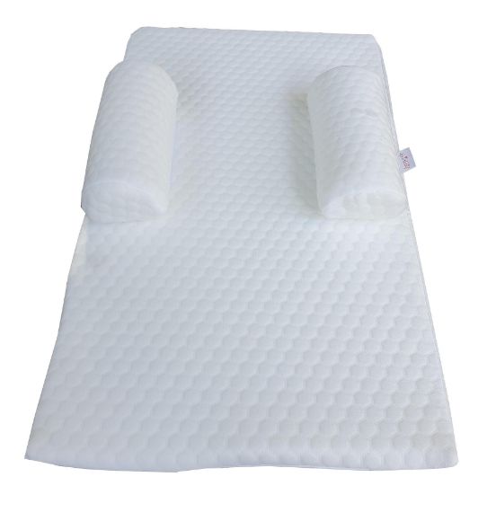 Снимка на Антирефлуксно легло с протектори за спане на страни