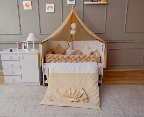 Снимка на Луксозен комплект за легло лебед