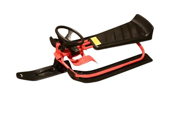 Снимка на Детска шейна с кормило Гега червена