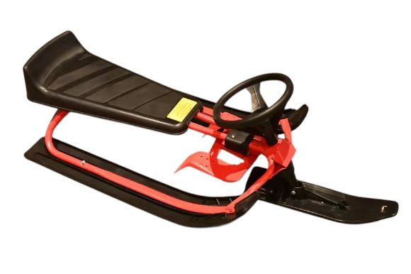 Снимка на Детска шейна с кормило Гега червена