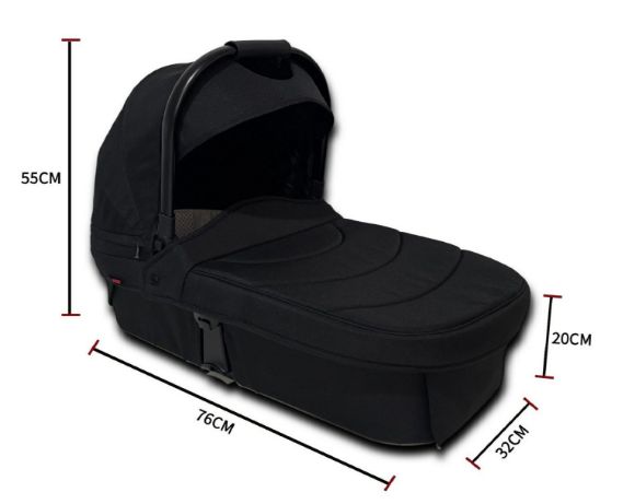 Снимка на Бебешка количка Babyhome Kinkong 2 в 1  черно